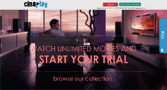 Desktop Screenshot of cinaplay.com